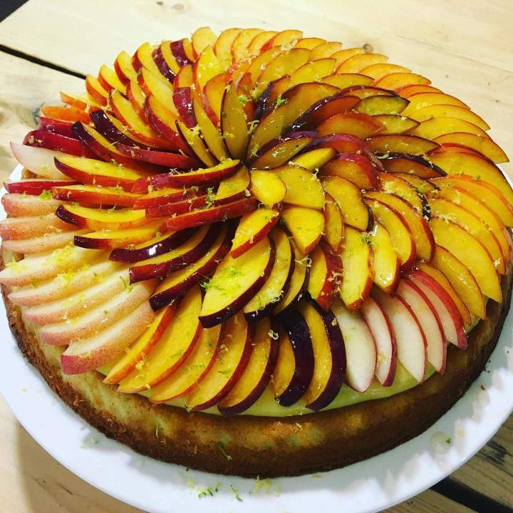 Tarte aux pêches Salon-de-Provence